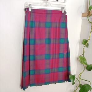 Vintage Deans of Scotland Women's Kilt Small